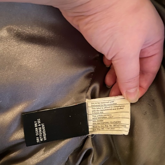 GUESS Army Green Hooded Jacket with Faux Fur Trim Size : L - Picture 9 of 9